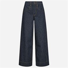 CO`COUTURE BUKSER, SIGGACC STRIPE PANT, DENIM BLUE